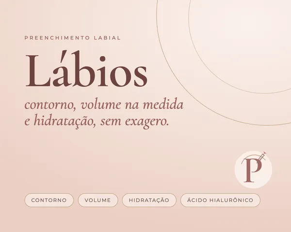 Painel da Clínica POP sobre preenchimento labial: contorno, volume e hidratação